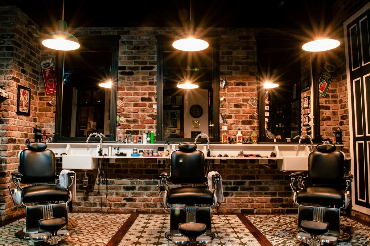 El interior de The Craft Barbershop